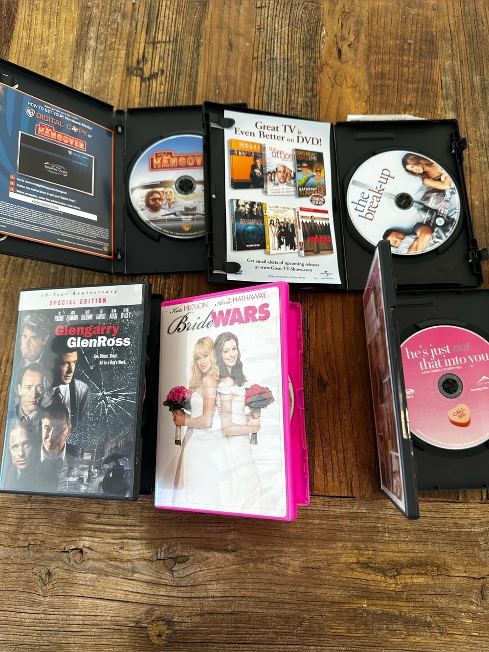 Assorted Movie DVD Collection - Mixed Titles (Pink, White, Black) - Picture 2 of 2